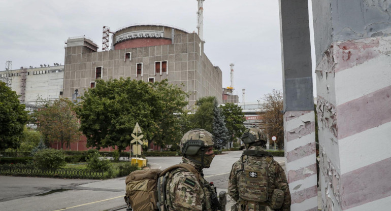 Central nuclear de Zaporiyia. Foto: EFE