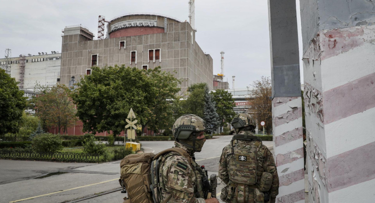 Central nuclear de Zaporiyia. Foto: EFE