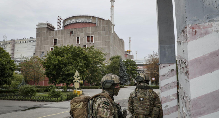 Central nuclear de Zaporiyia. Foto: EFE