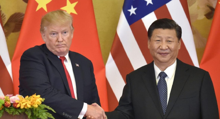 Donald Trump y Xi Jinping. Foto: Reuters.