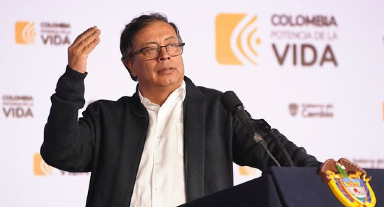 Gustavo Petro, presidente de Colombia. Foto: Instagram @gustavopetrourrego