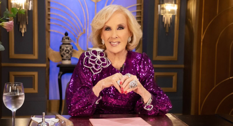 Mirtha Legrand. Foto: eltrece.