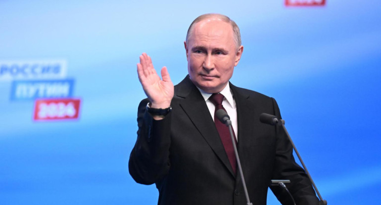 Vladimir Putin, presidente de Rusia. Foto: EFE