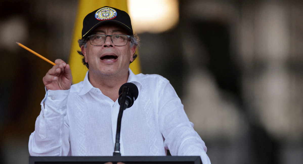 Gustavo Petro, presidente de Colombia. Foto: EFE.