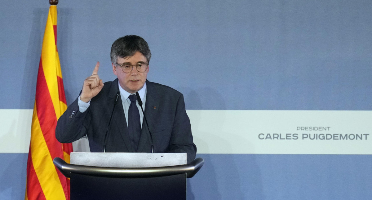 Carles Puigdemont. Foto: EFE.