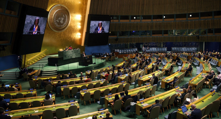 Asamblea General de Naciones Unidas. Foto: Reuters.