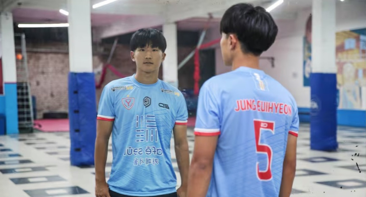 Jung Euihyeon, futbolista de Yupanqui que se comparó con Iniesta.