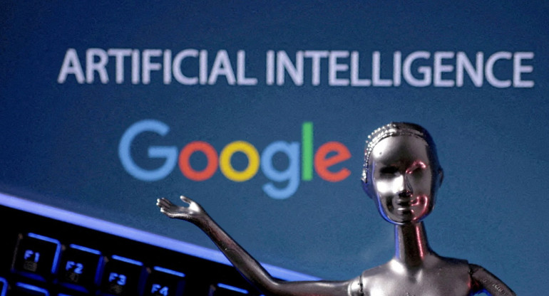 Google; Inteligencia artificial. Foto: Reuters.