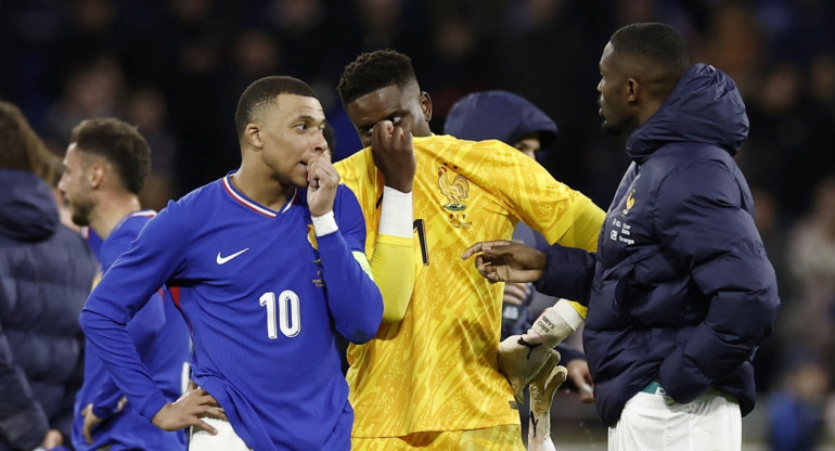 Kylian Mbappé; Selección de Francia. Foto: Reuters.