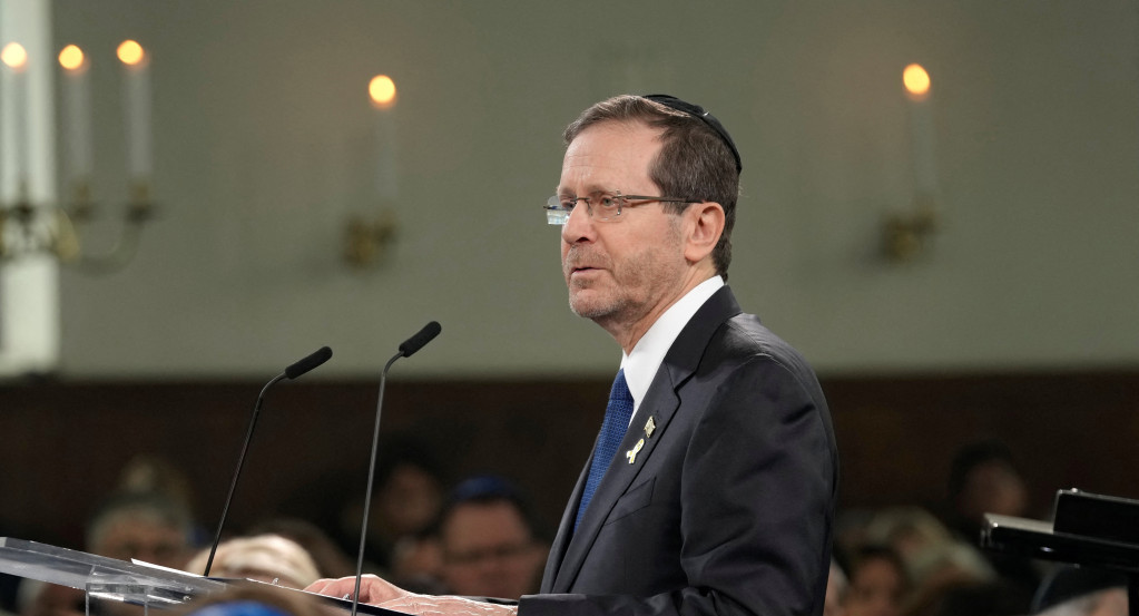 Isaac Herzog, presidente de Israel. Foto: REUTERS.