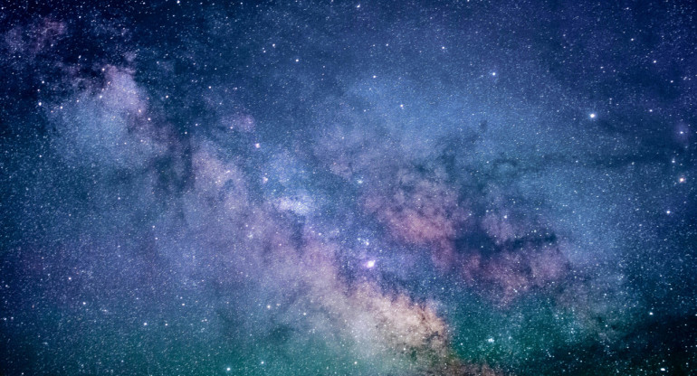 Galaxia. Foto: Unsplash.