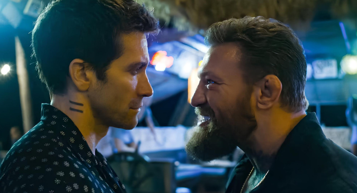 El Duro, con Jake Gyllenhaal y Conor McGregor. Foto: Captura.