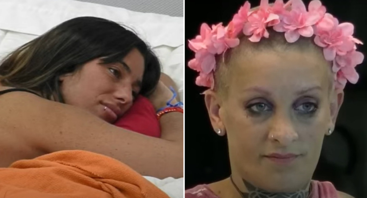 Catalina y Furia en Gran Hermano. Foto: captura Telefe.