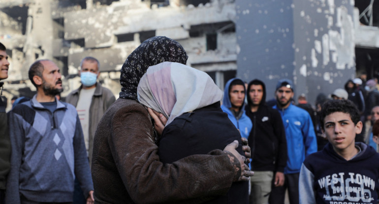 Destrucción del hospital Al Shifa, Franja de Gaza. Foto: Reuters.