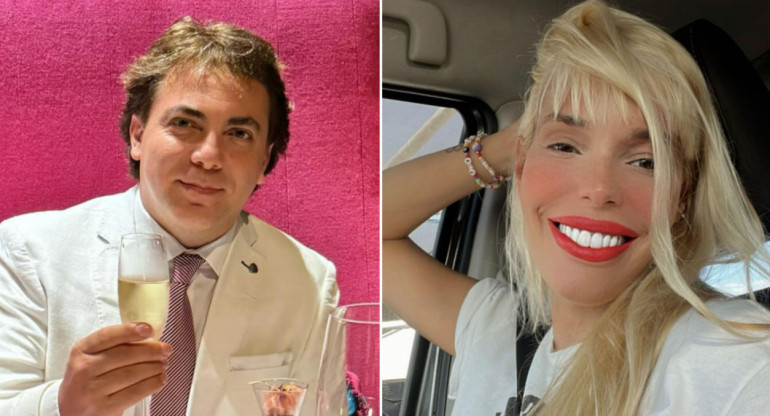 Cristian Castro y su nueva novia. Fotos: Instagram.