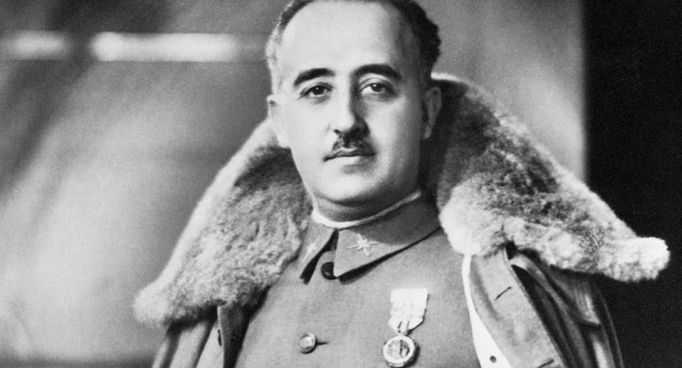 Francisco Franco. Foto: Archivo.