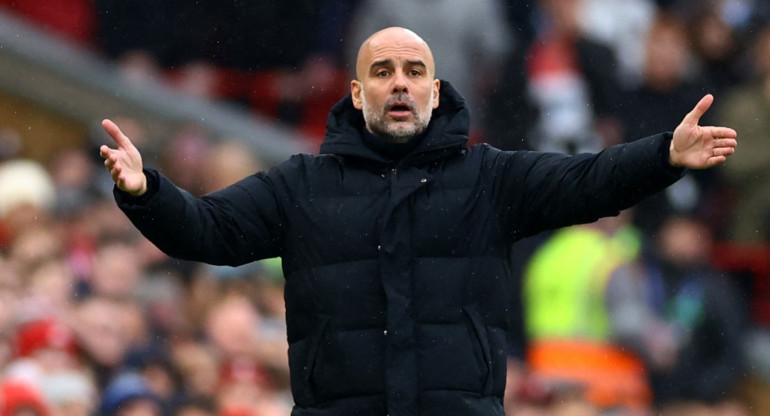 Pep Guardiola. Foto: Reuters.