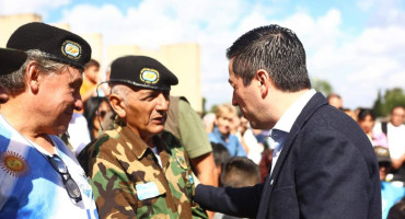 Se realizó el acto del 2 de Abril en el municipio de Malvinas Argentinas