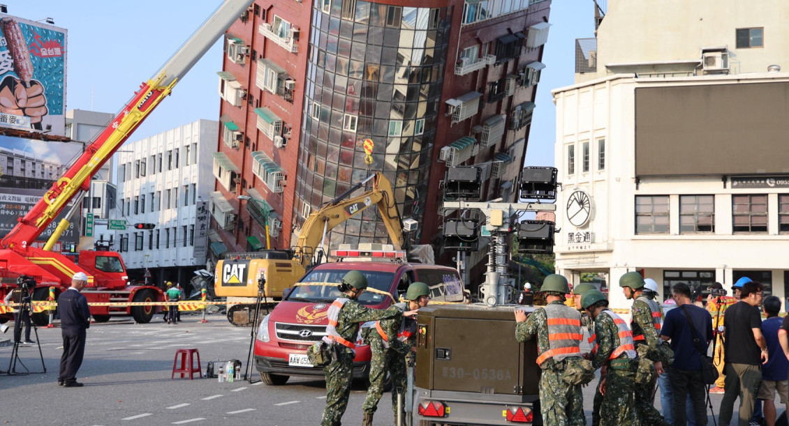 Terremoto en Taiwán. Foto: EFE