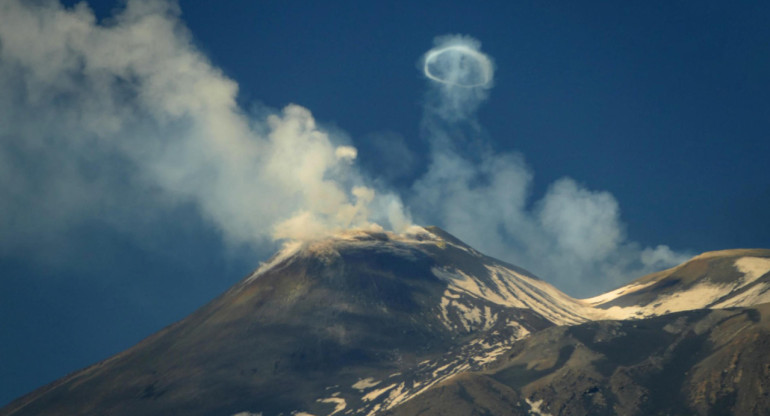 Volcán italiano Etna, Foto: EFE