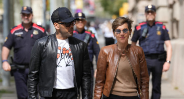 Dani Alves en libertad condicional. Foto: EFE.