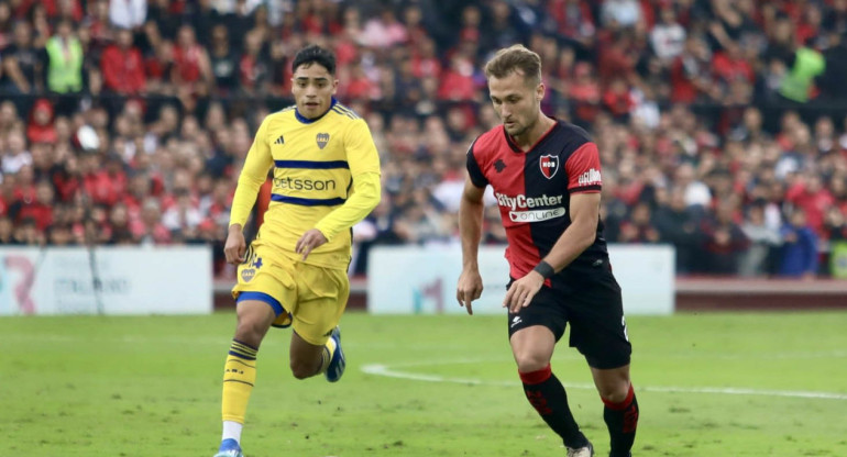 Boca vs Newells, Copa de la Liga. Foto: NA