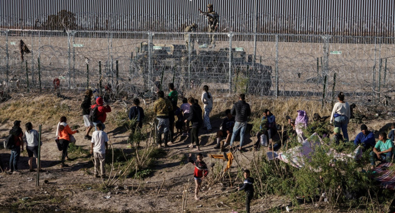 Frontera en Texas. Foto: Reuters.