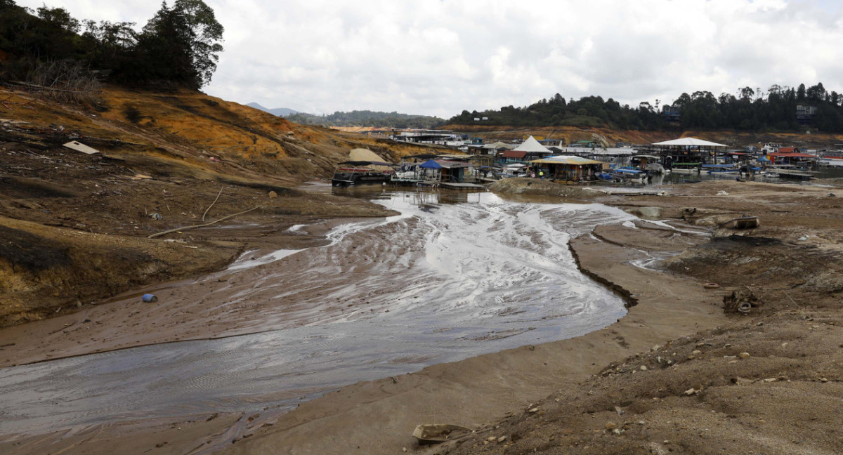 Sequía en Colombia. Foto: EFE.