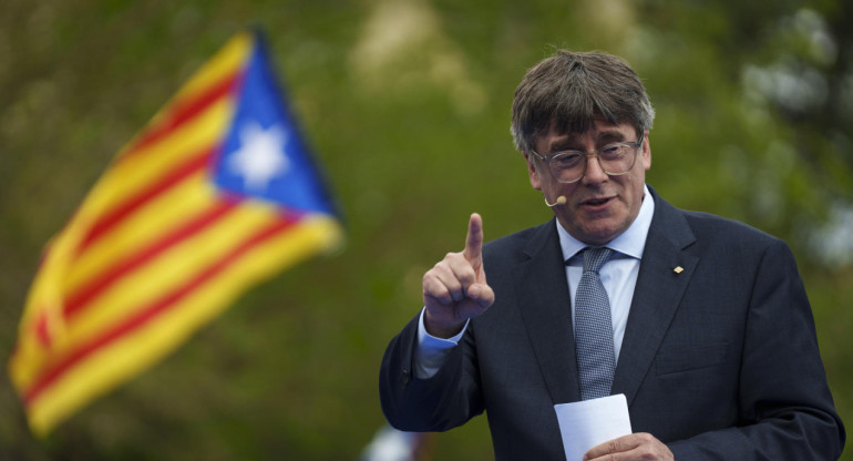 Carles Puigdemont. Foto: EFE.