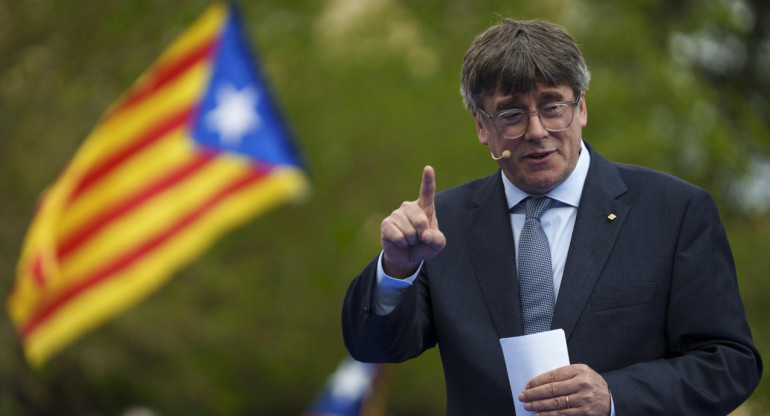 Carles Puigdemont. Foto: EFE.