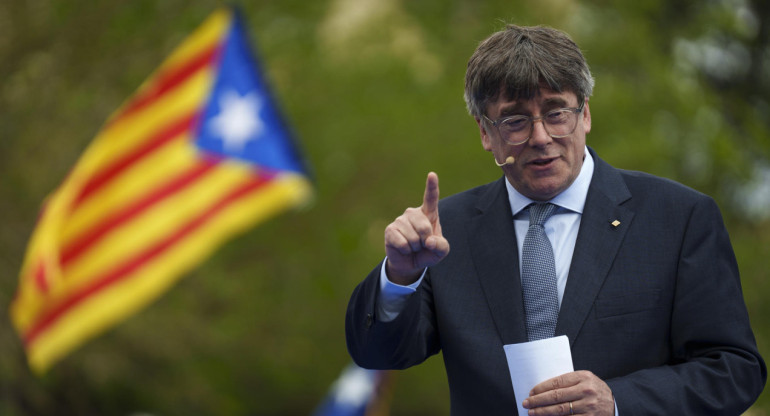 Carles Puigdemont. Foto: EFE.