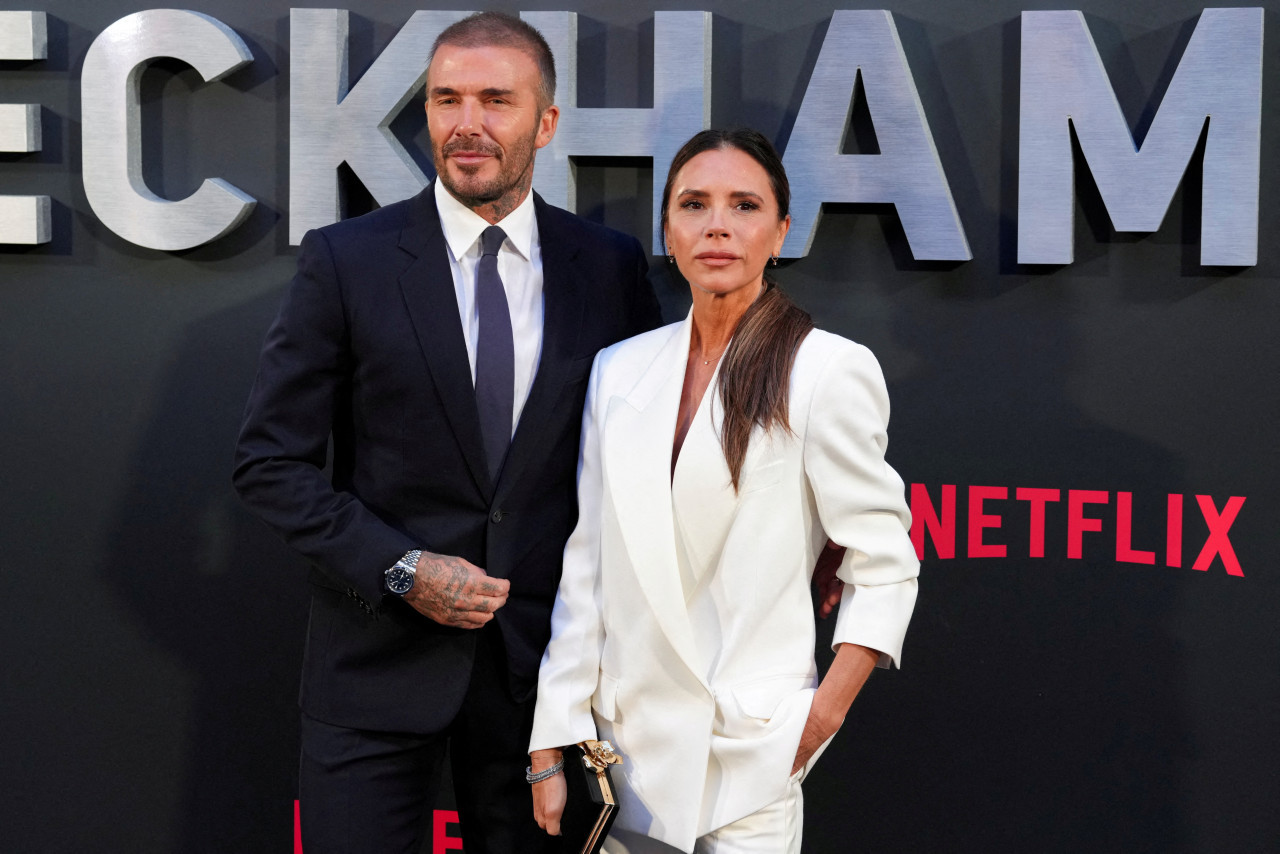 David y Victoria Beckham. Foro: Reuters.