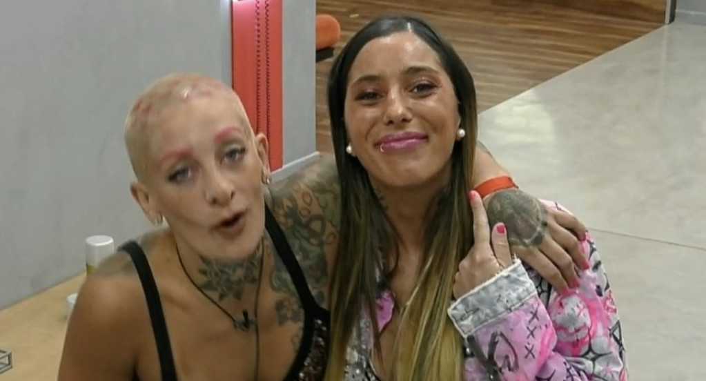 Furia y Catalina de Gran Hermano. Foto: Captura.