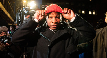 Jonathan Majors fue sentenciado en un tribunal de Manhattan. Foto: Reuters.