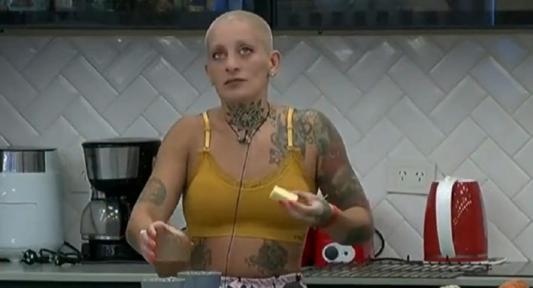 Furia de Gran Hermano. Foto: captura Telefe.