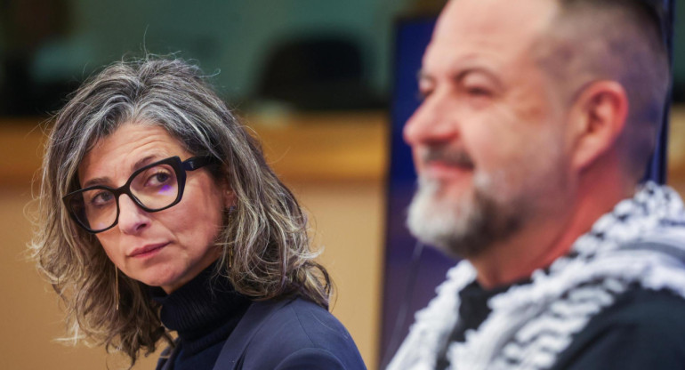 Francesca Albanese, relatora de la ONU para territorios palestinos. Foto: EFE.