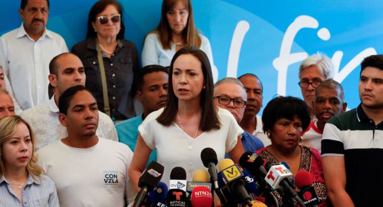 Oposición venezolana. Foto: EFE