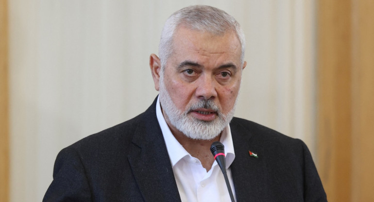 Ismail Haniyeh, jefe político de Hamás. Foto: Reuters.