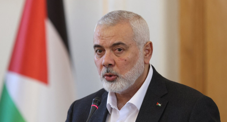 Ismail Haniyeh, jefe político de Hamás. Foto: Reuters.