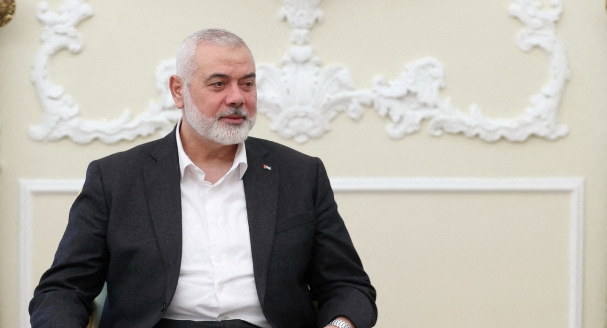 Ismail Haniyeh, jefe político de Hamás. Foto: Reuters.