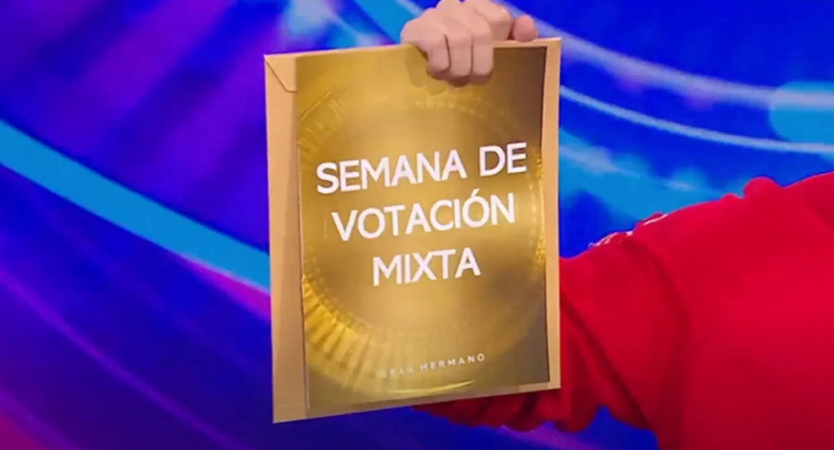 Nominación distinta en Gran Hermano. Foto: captura Telefe.