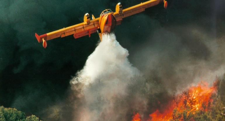 Incendios en Canadá. Foto: EFE.