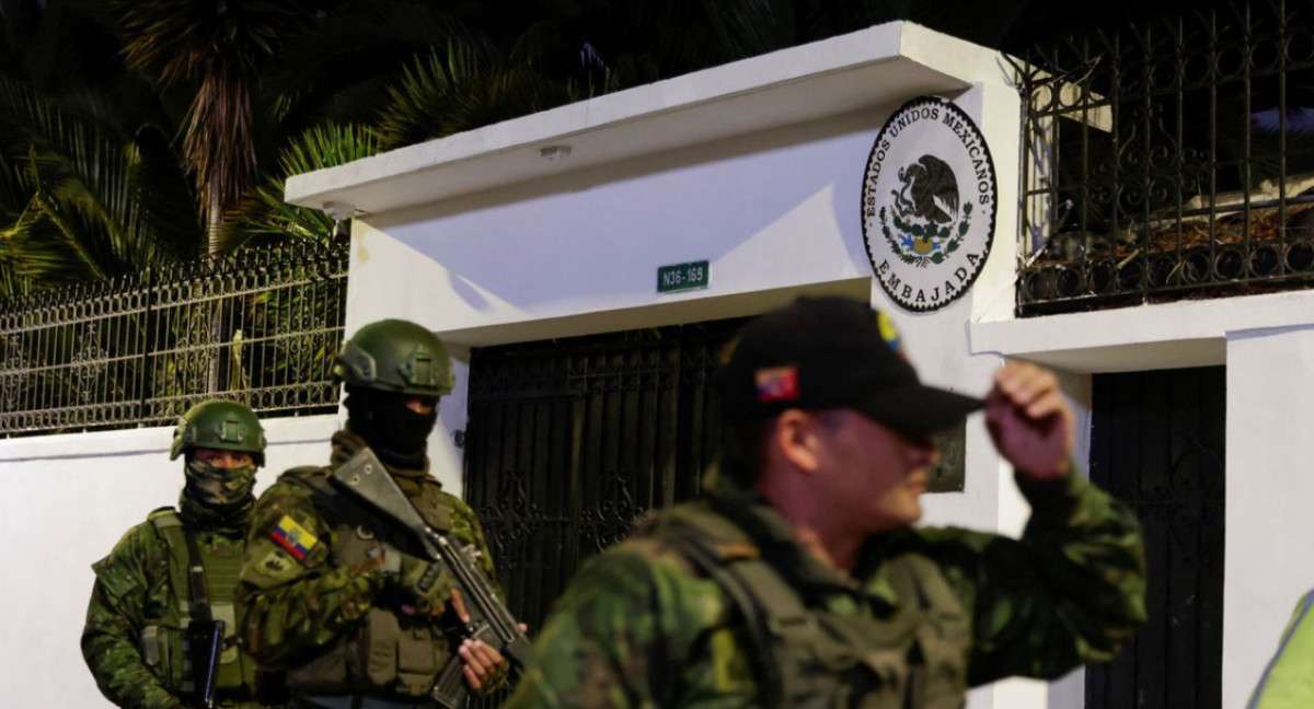 Conflicto México y Ecuador. Foto: Reuters