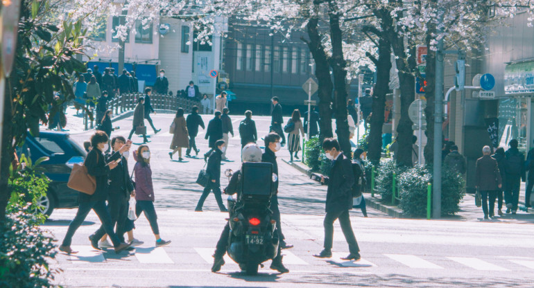 Población en Japón. Foto: Unsplash.