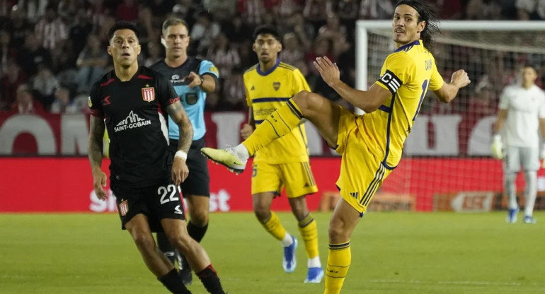 Boca vs Estudiantes La Plata, Copa de la Liga. Foto: NA