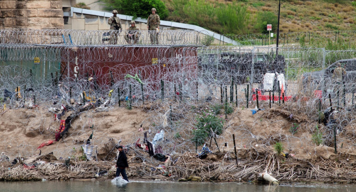 Frontera México-Estados Unidos. Foto: Reuters