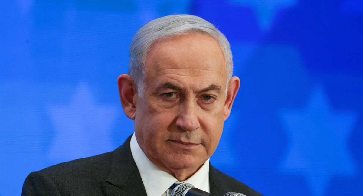 Benjamín Netanyahu, primer ministro de Israel. Foto: Reuters