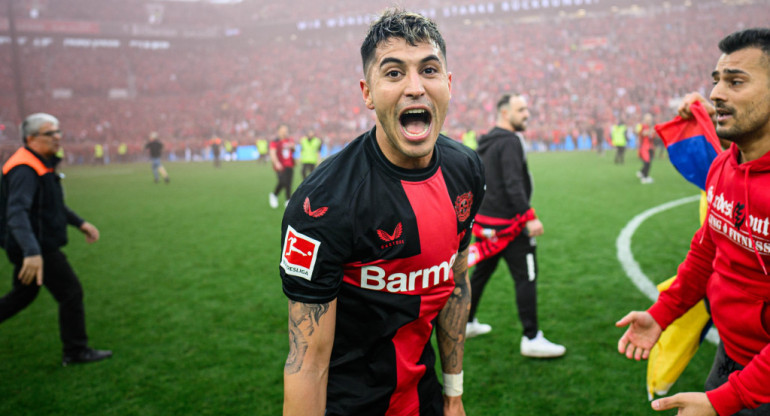 Exequiel Palacios, Bayer Leverkusen. Foto: X @bayer04fussball