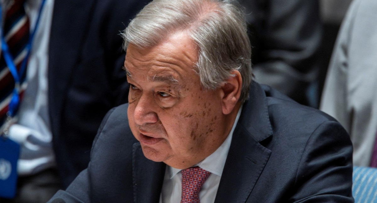 António Guterres, secretario general de la ONU. Foto: Reuters