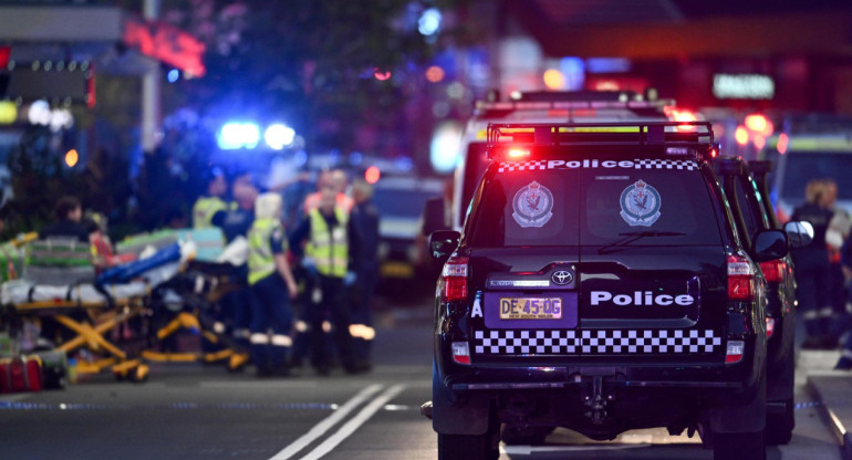 Masacre en shopping de Australia. Foto: EFE.